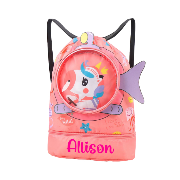 Personalized Kid Summer Packable Waterproof Backpack