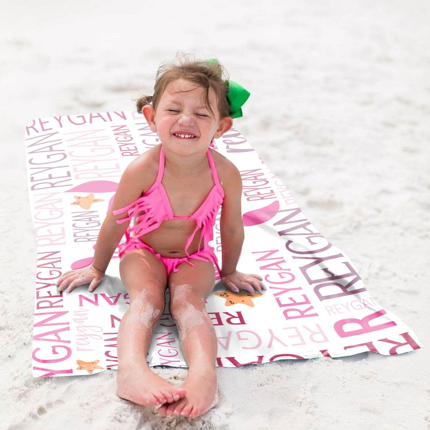 Personalized Ocean Animals Beach towels for Summer & Beach | KKTowel59