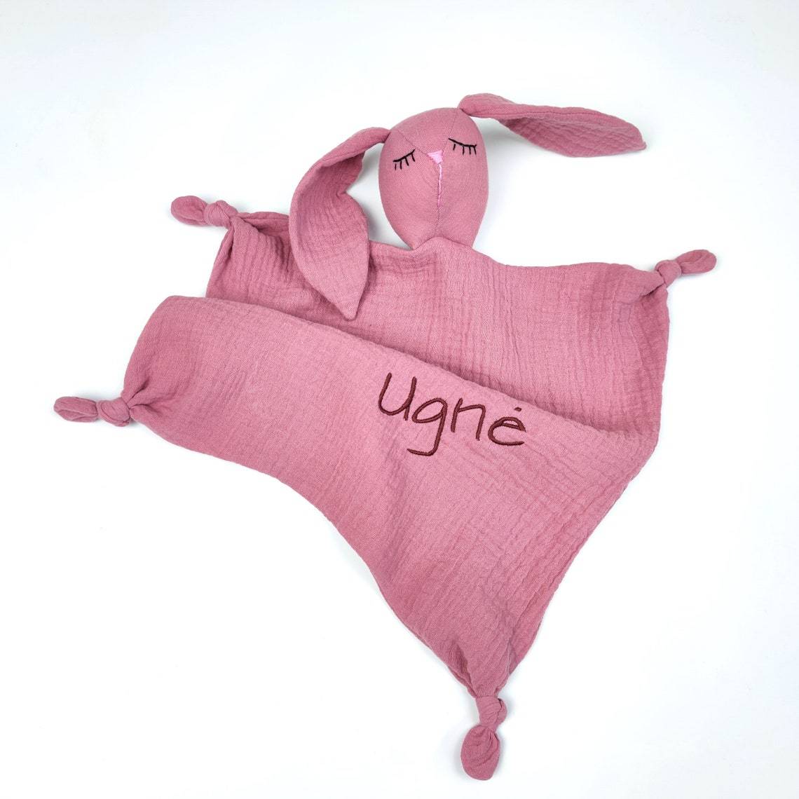 Personalized Baby Embroidery Comforter Sleep Toy | CWToy03