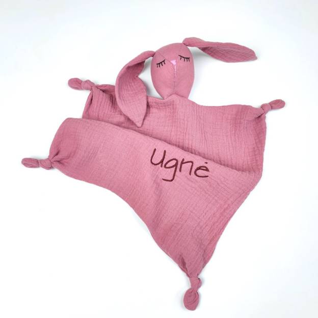 Personalized Baby Embroidery Comforter Sleep Toy | CWToy03