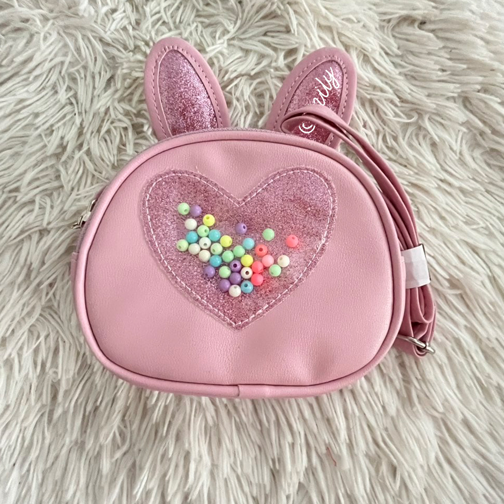 Personalized Girls Birthday Bunny Purse 