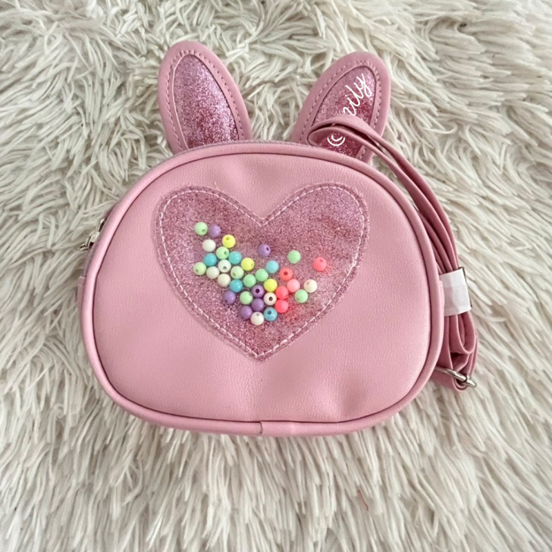 Personalized Girls Birthday Bunny Purse 