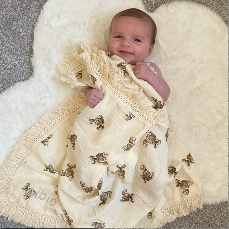 Personalized Lovely Kid Blanket for Comfort & Unique | CWbaby16