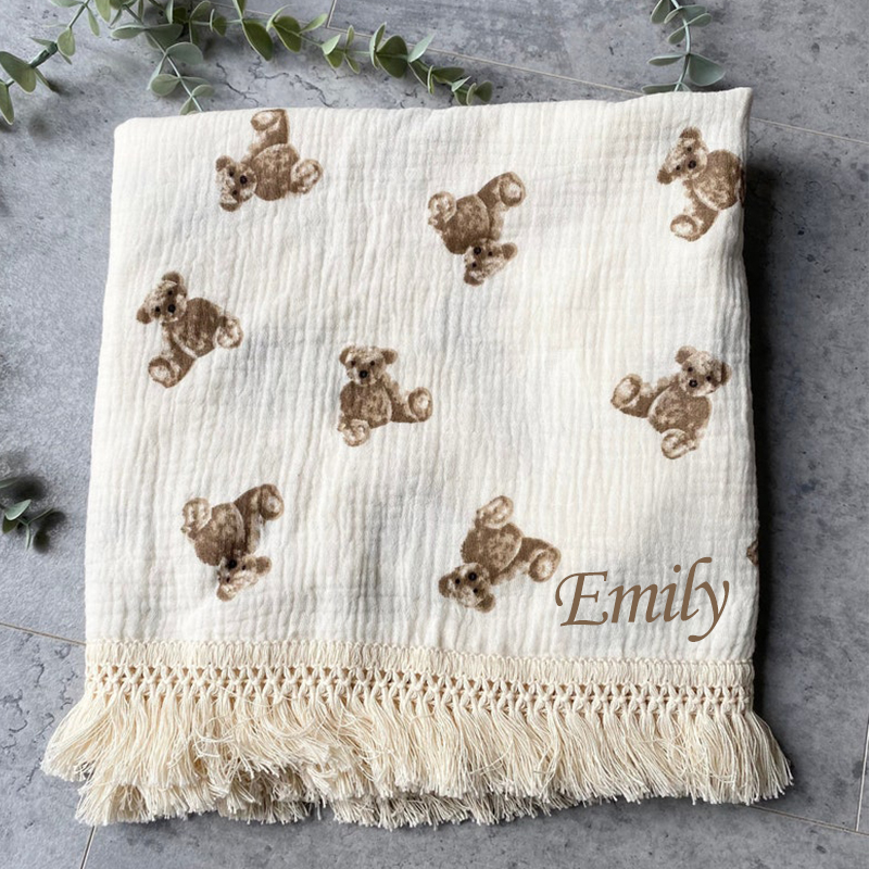 Personalized Lovely Kid Blanket for Comfort & Unique | CWbaby16