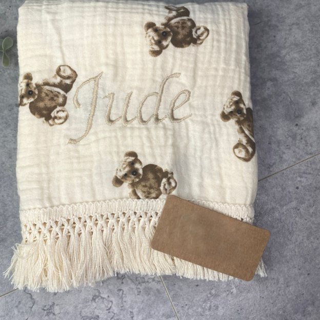 Personalized Lovely Kid Blanket for Comfort & Unique | CWbaby16