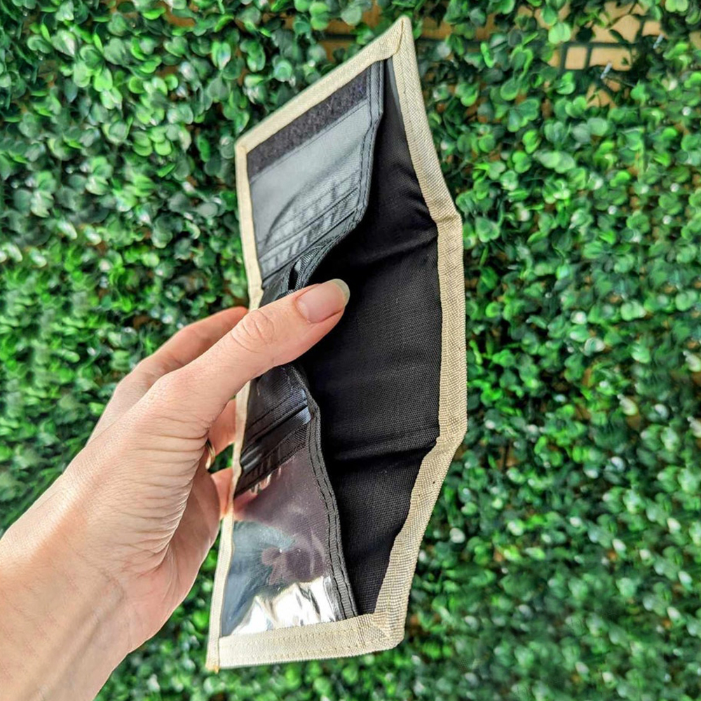 Personalized Kid Leather Patch Camo Wallet