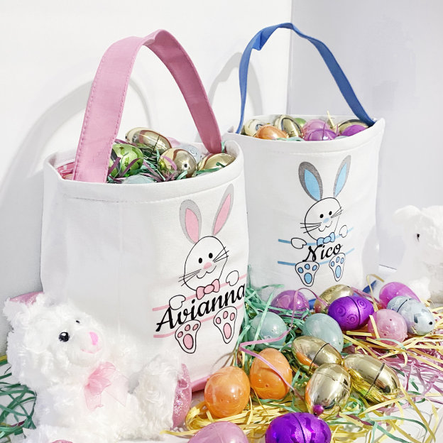 Custom Easter Bunny Baskets