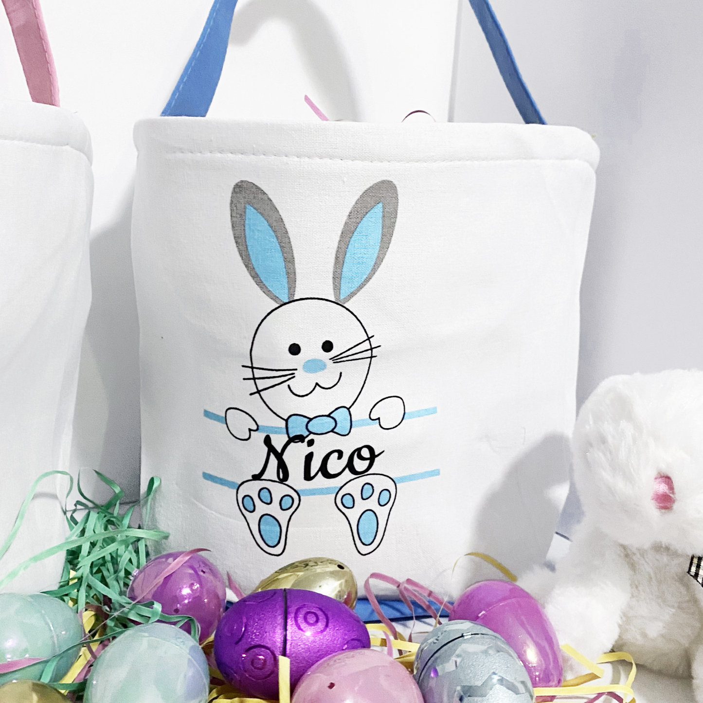 Custom Easter Bunny Baskets