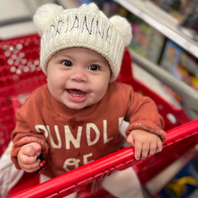 Personalized Embroidery Pom Pom Hat for Comfort & Unique | HSKid17