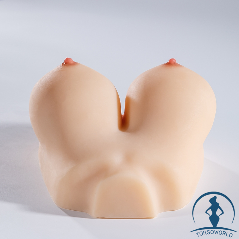 AiYuan Doll 3.4kg Riesenbrüste Masturbator Papayatitten Sexpuppen TPE Brustfick Torso Sexspielzeug