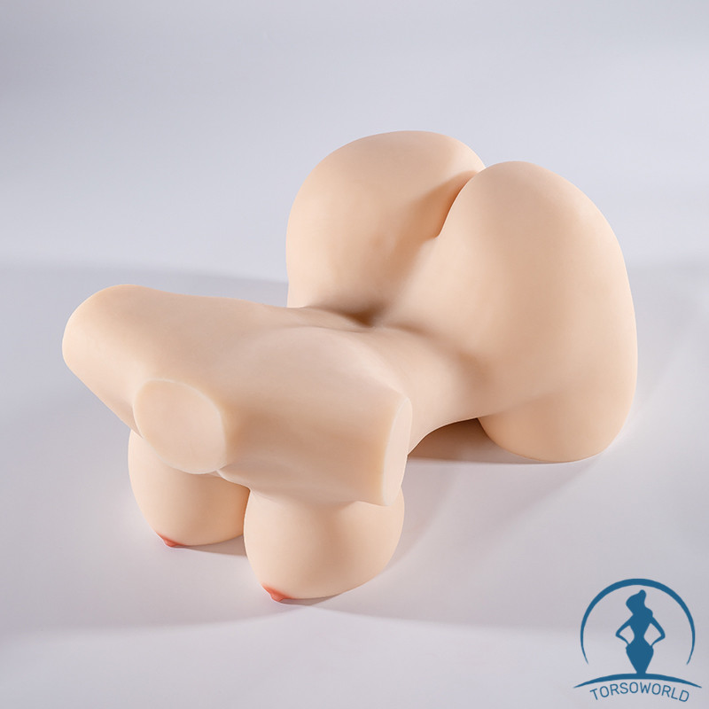 Melodie: 15KG Oberkörper Sex Doll Torso mit Großem Arsch TPE AIYUAN DOLL