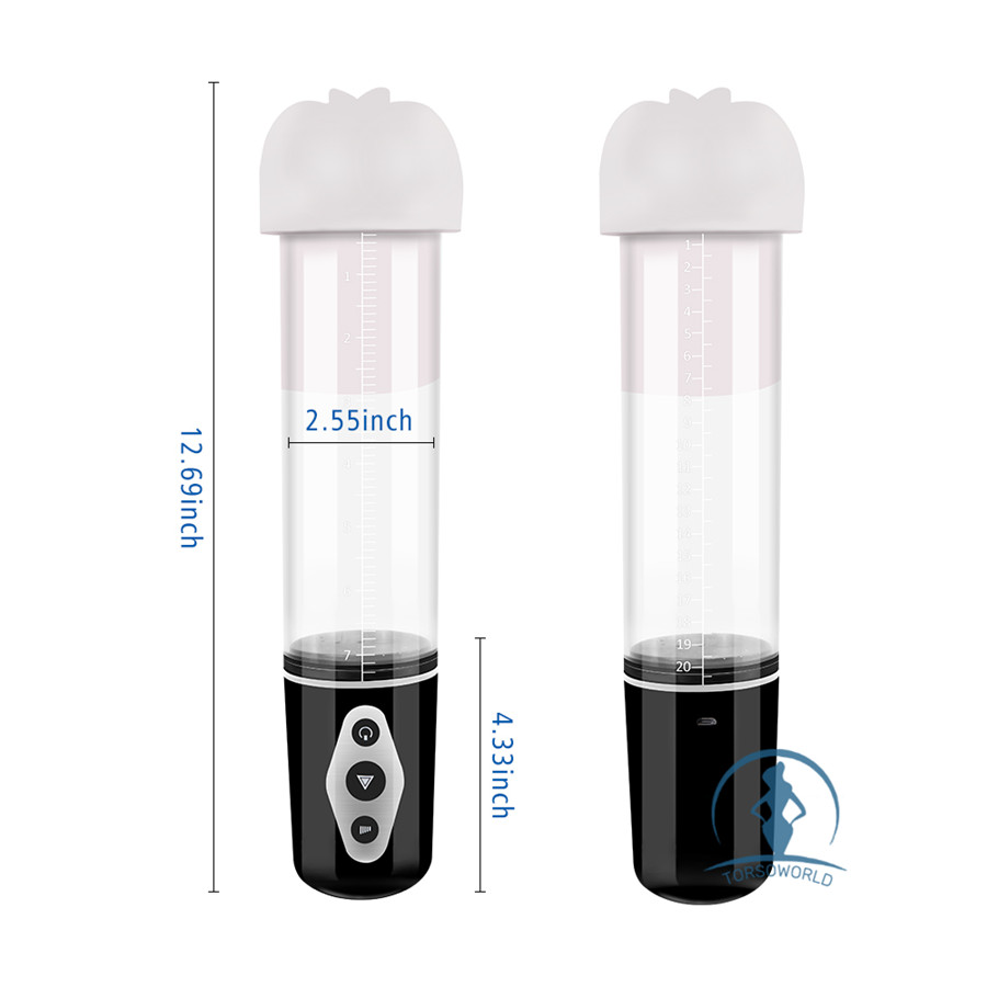 sex spielzeug ei Hetty 0.63KG Penispumpe USB-Aufladung Elektrisch Pump Sex Toy