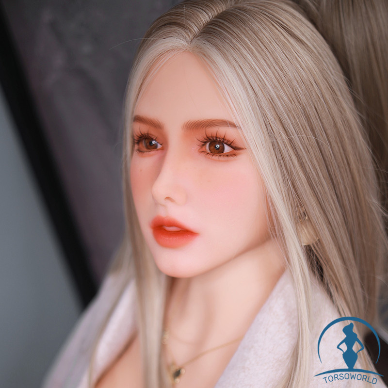 Jana: 77cm C-Cup Realistisch Weiche TPE Großbrüstige Torso Sexpuppe Mit 45 Kopf Firedoll