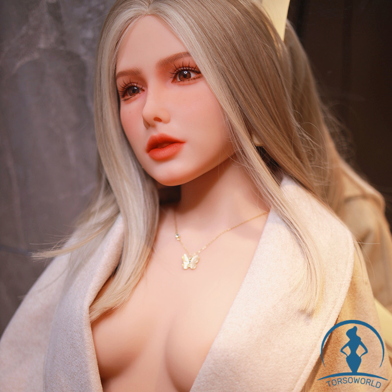 Jana: 77cm C-Cup Realistisch Weiche TPE Großbrüstige Torso Sexpuppe Mit 45 Kopf Firedoll