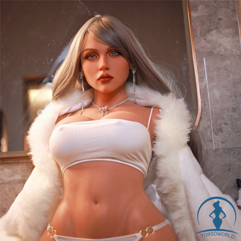 Pauline 86cm G-Cup Realistische Weibliche Torso Sex Puppen Pauline TPE Männliche Masturbatoren Erwachsene Vaginal und Anal Straffung Sexspielzeug B5