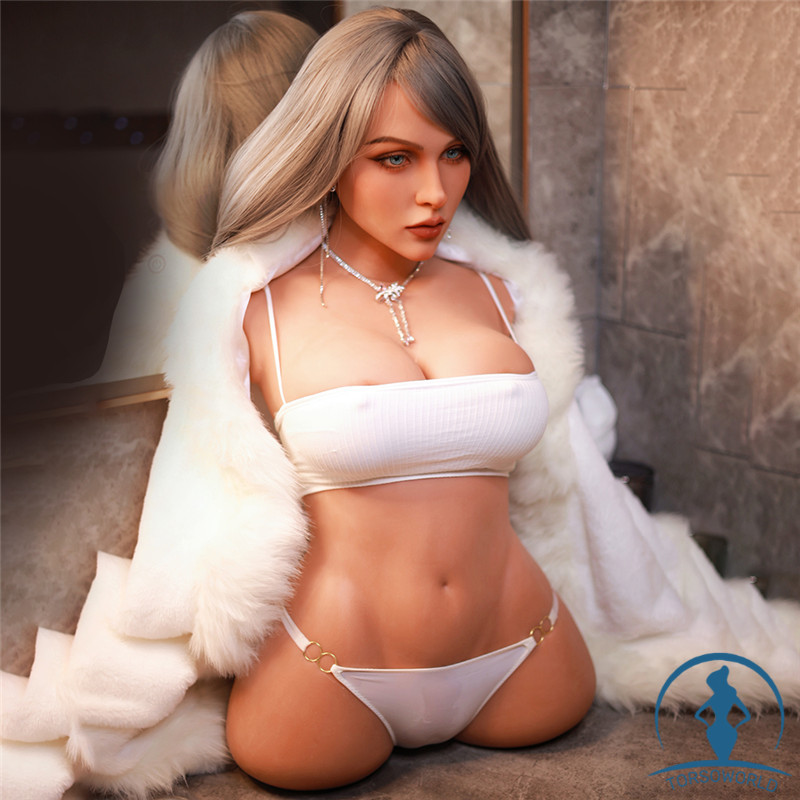 Pauline 86cm G-Cup Realistische Weibliche Torso Sex Puppen Pauline TPE Männliche Masturbatoren Erwachsene Vaginal und Anal Straffung Sexspielzeug B5