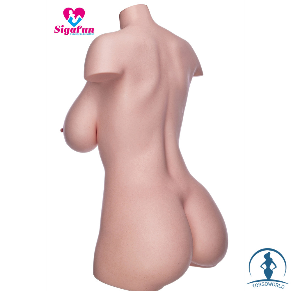 Rebecca: Sigafun SG-T-004 22.5kg Torso Sexpuppen aus Silikon Luxus Große Brüste Echt av idol Masturbator