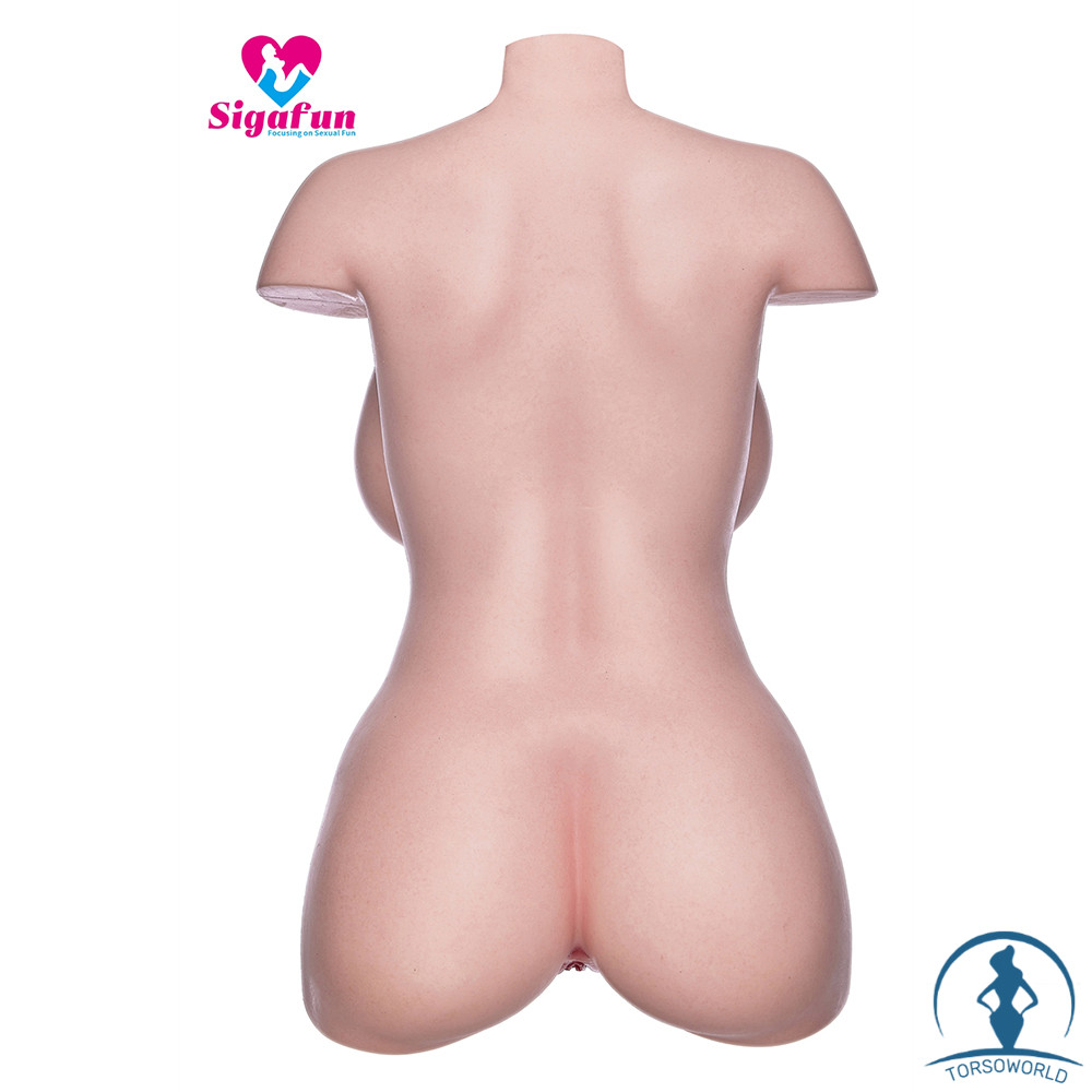 Rebecca: Sigafun SG-T-004 22.5kg Torso Sexpuppen aus Silikon Luxus Große Brüste Echt av idol Masturbator