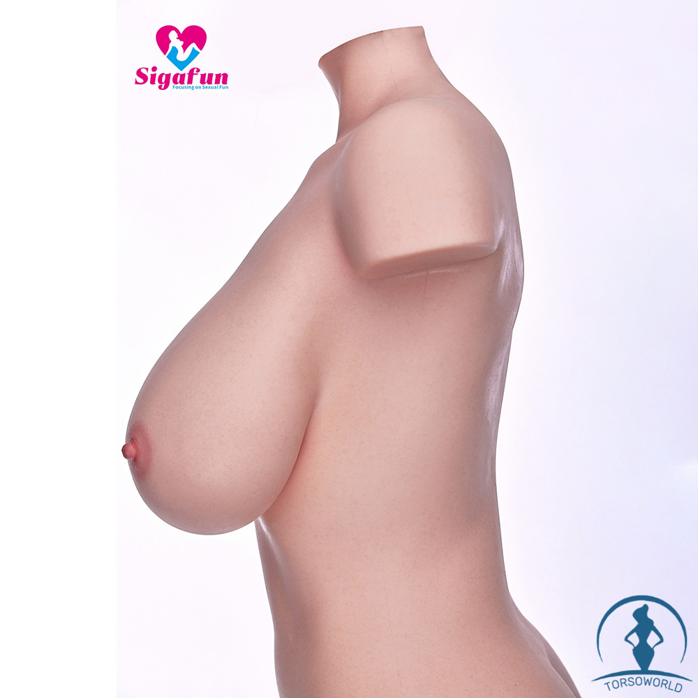 Rebecca: Sigafun SG-T-004 22.5kg Torso Sexpuppen aus Silikon Luxus Große Brüste Echt av idol Masturbator