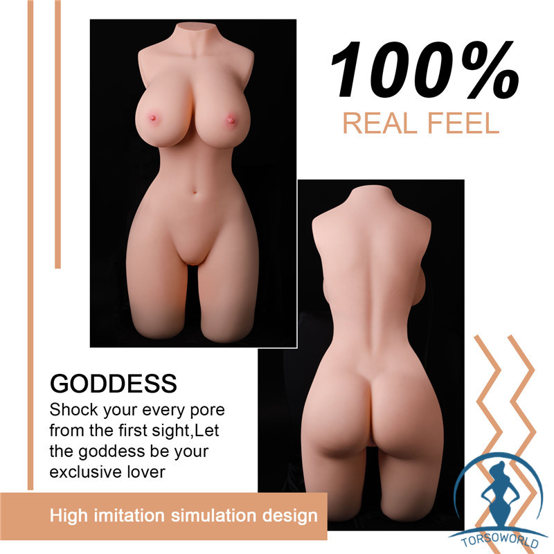 25kg Wallis - Realistisch Masturbator Saugfunktion Real Torso Puppe TPE Yeloly Doll