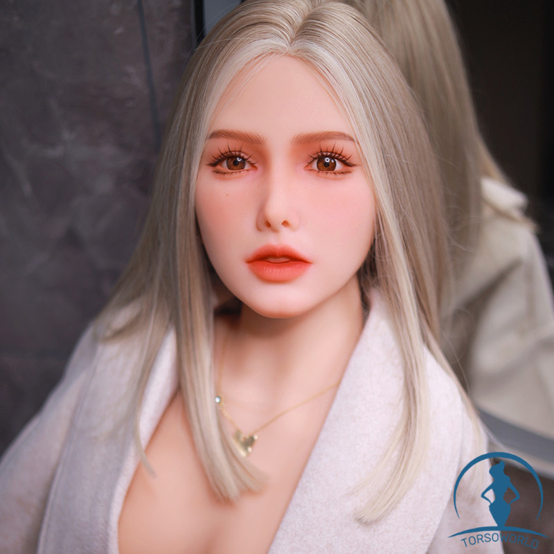 Jana: 77cm C-Cup Realistisch Weiche TPE Großbrüstige Torso Sexpuppe Mit 45 Kopf Firedoll