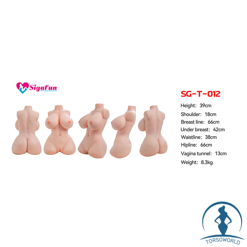 SG-T-012 Sigafun Sophie Weibliche BBW mit Großen Brüsten und Großem Arsch Masturbator