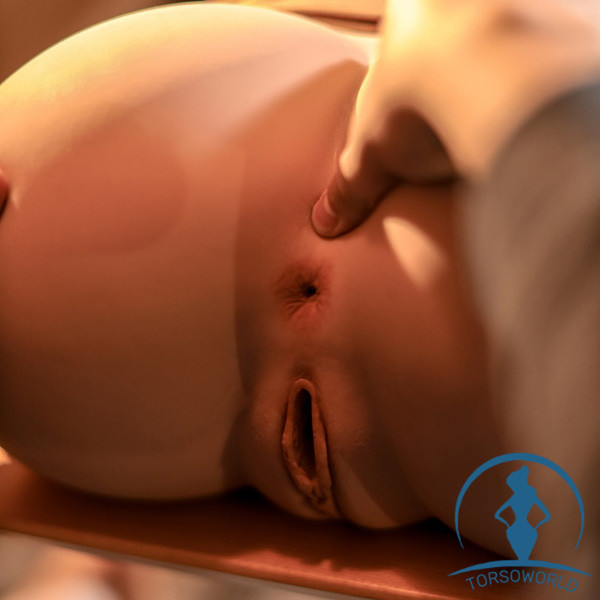 Auf Lager! 26kg 67cm Jacob TPE Realistisch Big Tits Torso Sex Puppe Climax Doll Online Kaufen!