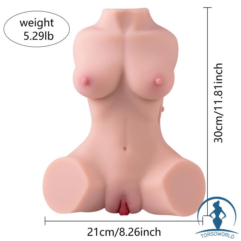 2.4kg TPE Torso taschen mushi