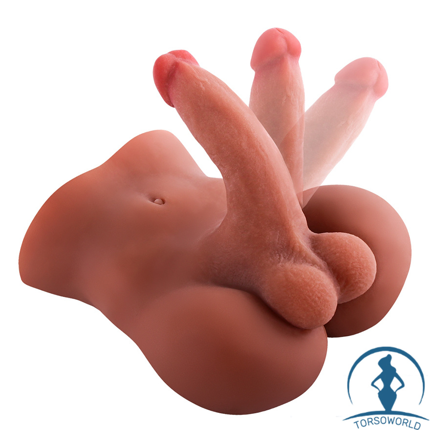 2.5kg Torso Männliche Sex Puppe