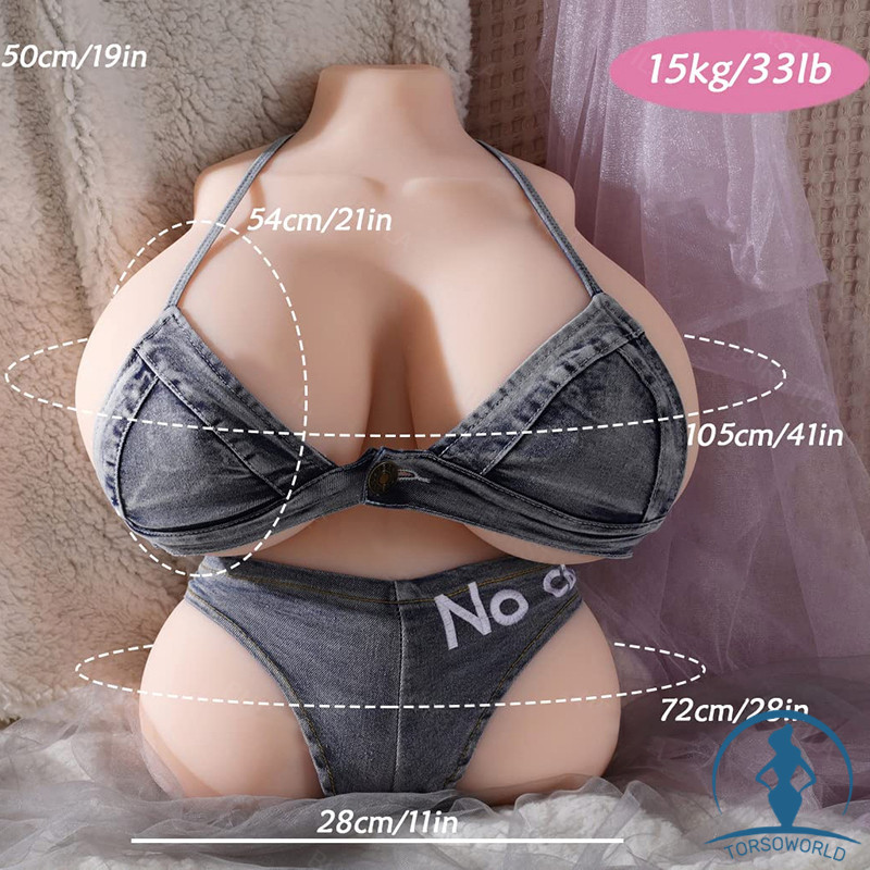 Torso Sexpuppe Mollige Figur