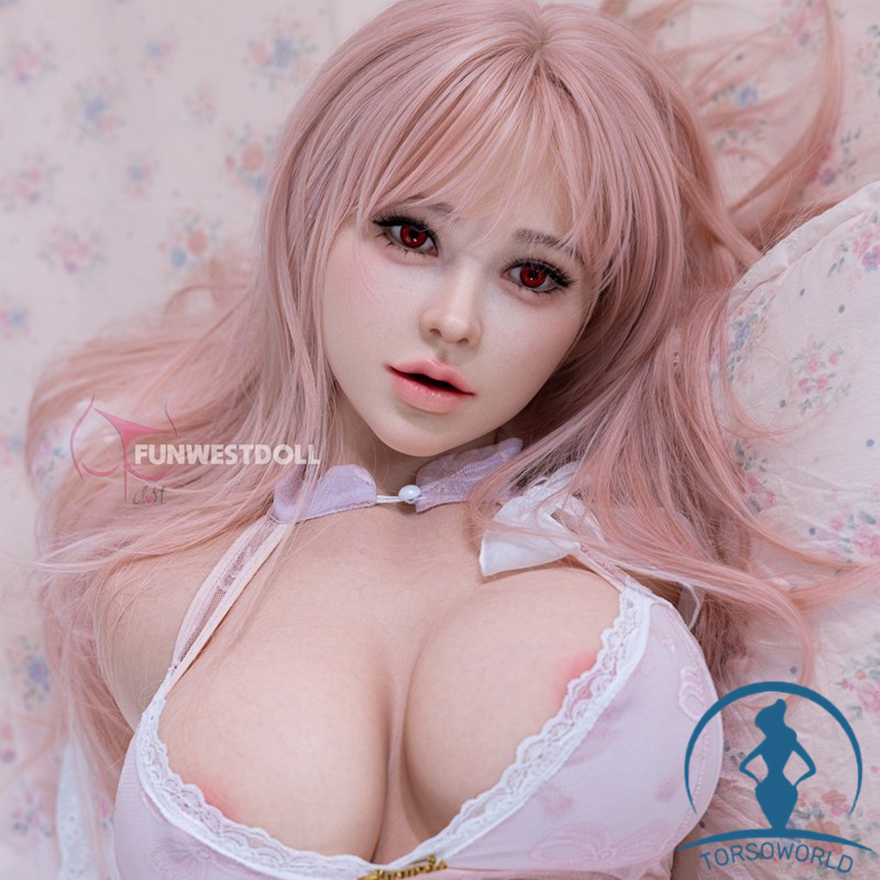  die süße und niedliche Lucy ROS in Kombination mit dem FT-103 Silikon Sexpuppen Torso