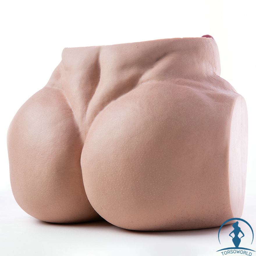 9.6kg Realistische Männliche Gesäßform Xiao Tian  Qita Sexpuppe aus Silikon-Torso die Hautstruktur Nachbildet