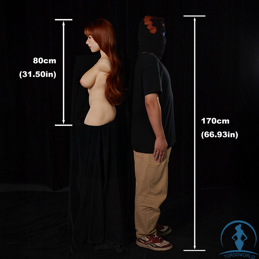 80cm 662# Torso Doll aus CLM Miko