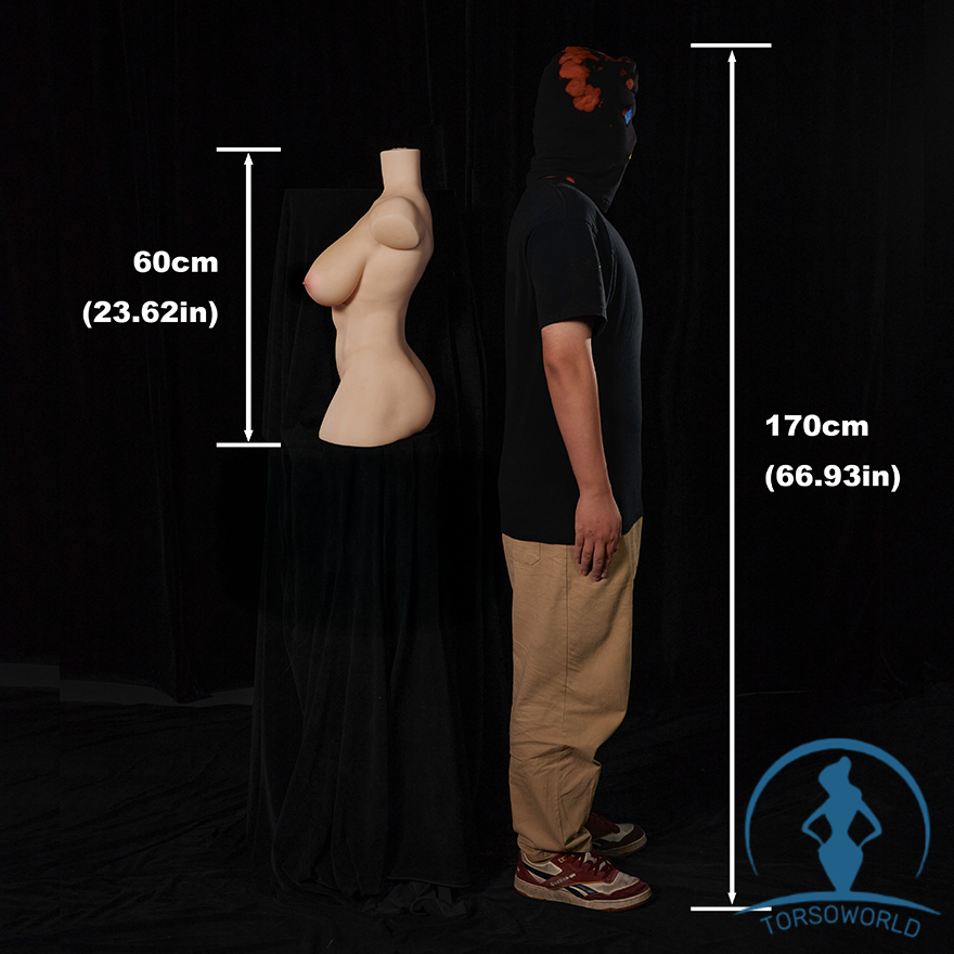 662# Torso Silikon Sexpuppen Miko