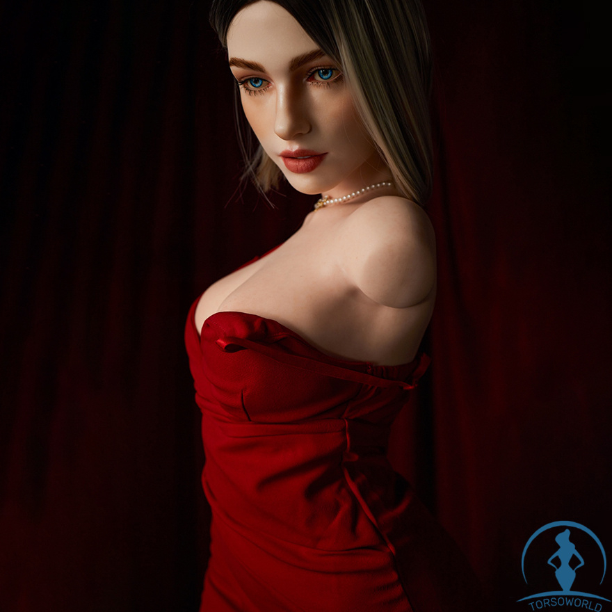 100cm E-Cup #882 Eydis 18.5kg Silikon Torso Realdoll Climax(CLM) ULW Gewichtsverlust und Leichtigkeit