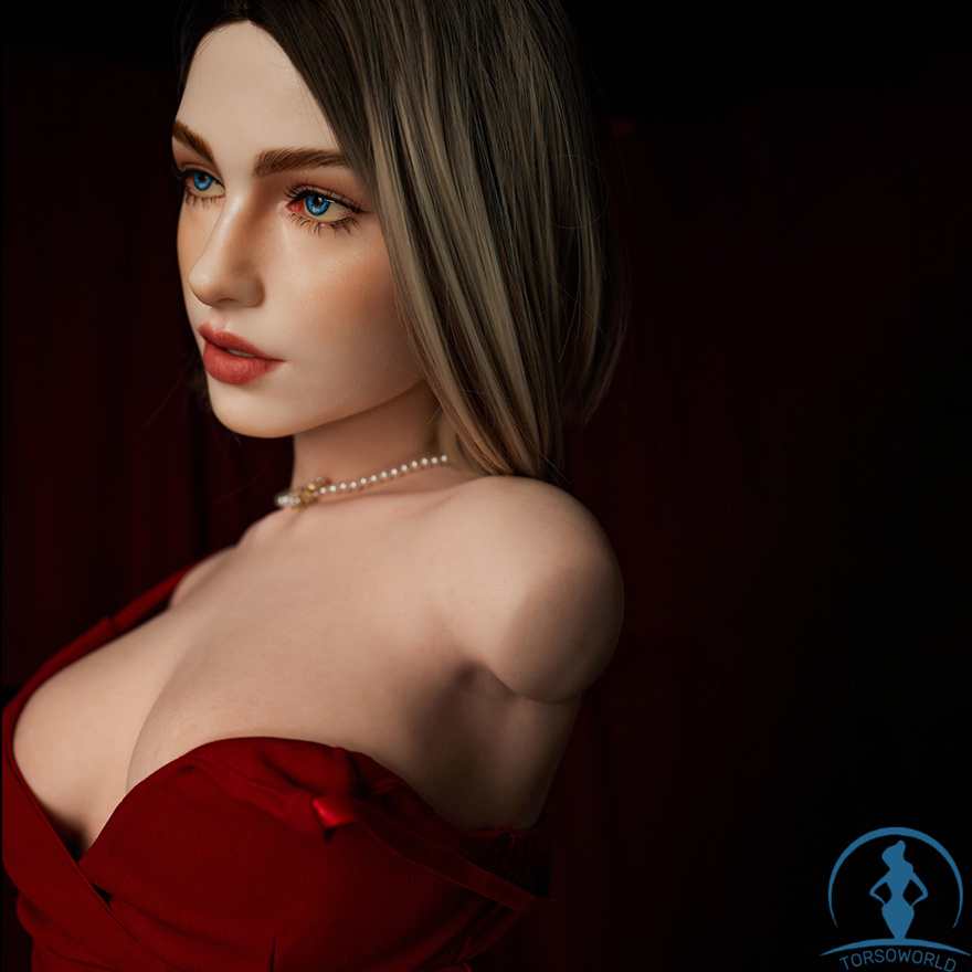 100cm E-Cup #882 Eydis 18.5kg Silikon Torso Realdoll Climax(CLM) ULW Gewichtsverlust und Leichtigkeit