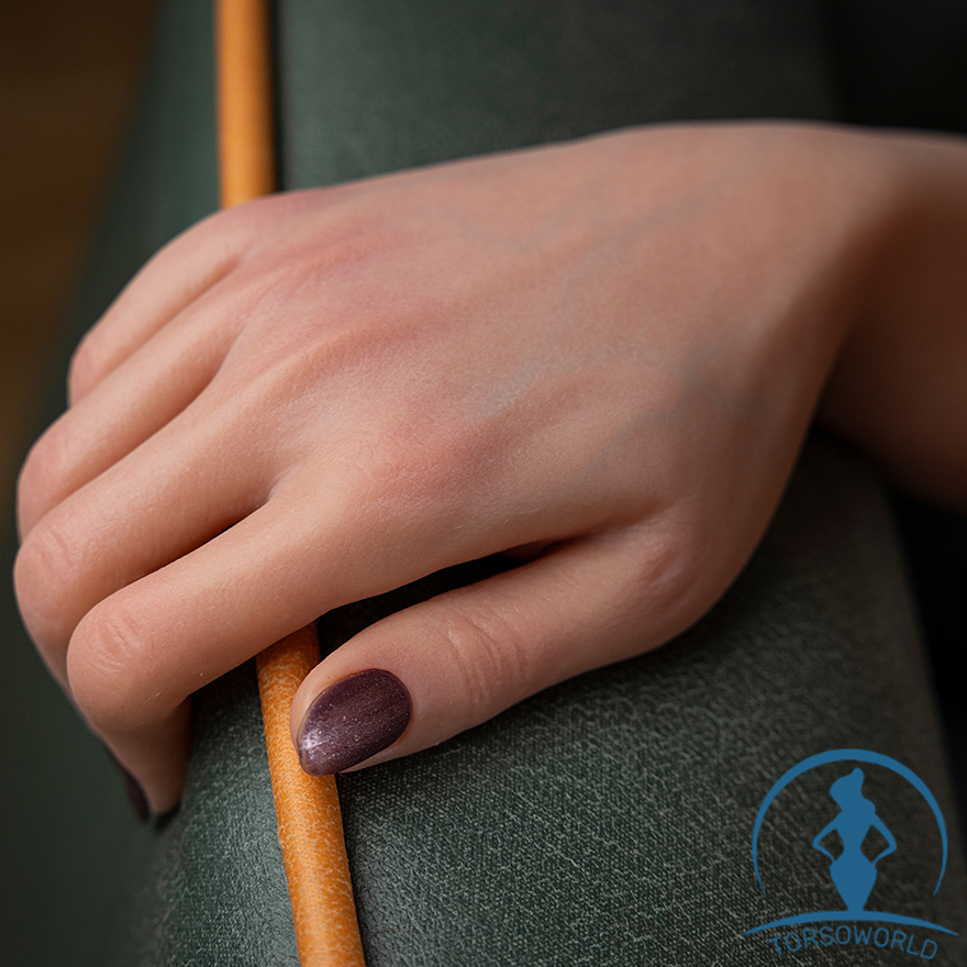 FANREAL T-95cm G Cup Vollbusig Silikon Sex Torso mit Mirella ros Kopf