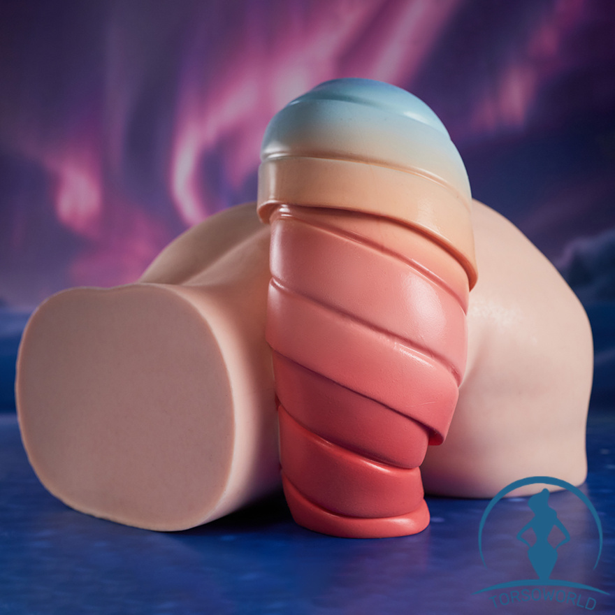 PA-Ray Climax(CLM) Silikon Sexpuppe Hintern mit Pferdeschwanz