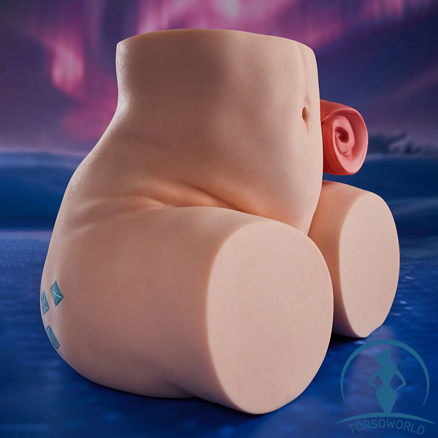 PA-Ray CLM Silikon Sexpuppe Hintern 15.7kg mit Pferdeschwanz