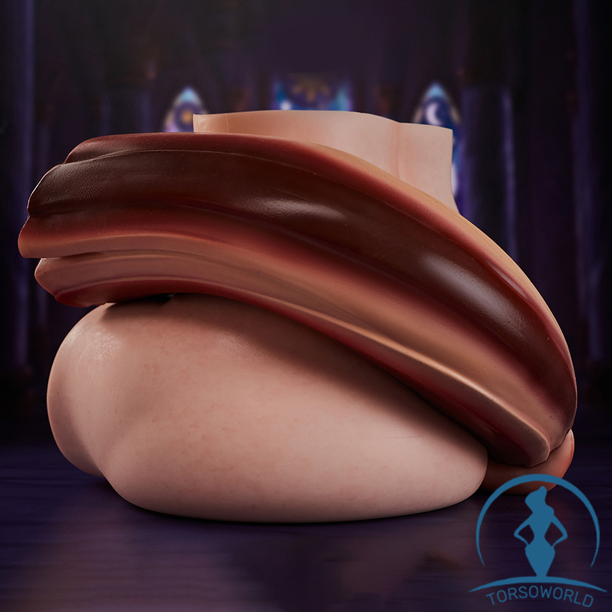 PA-Theory Hintern Torso (Cinnamon) mit Pferdeschwanz