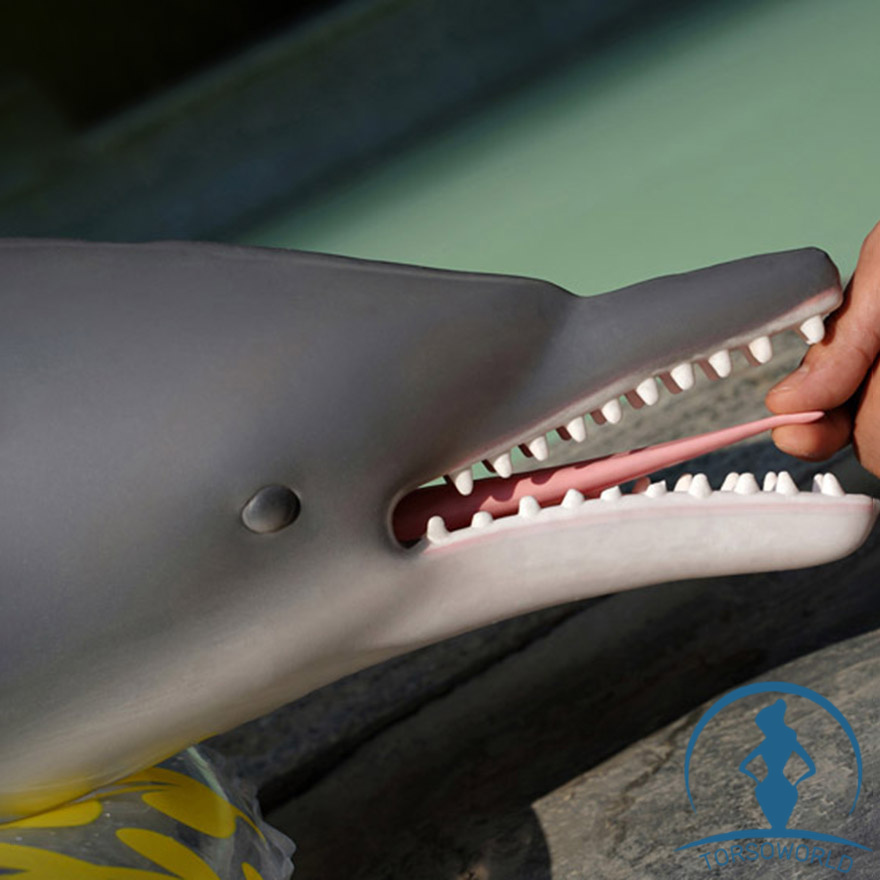 Dolphin: 34 kg DollsCastle 130 cm Silikon-Sexpuppe