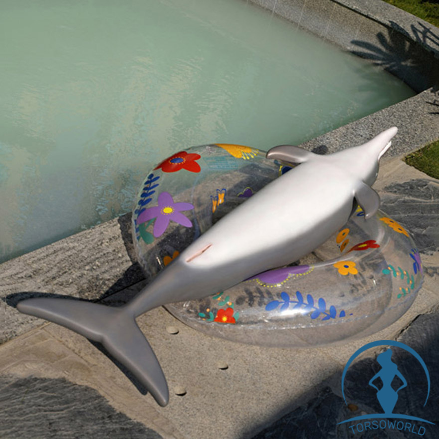 Sofort lieferbar Dolphin: 34 kg DollsCastle 130 cm Silikon-Sexpuppe