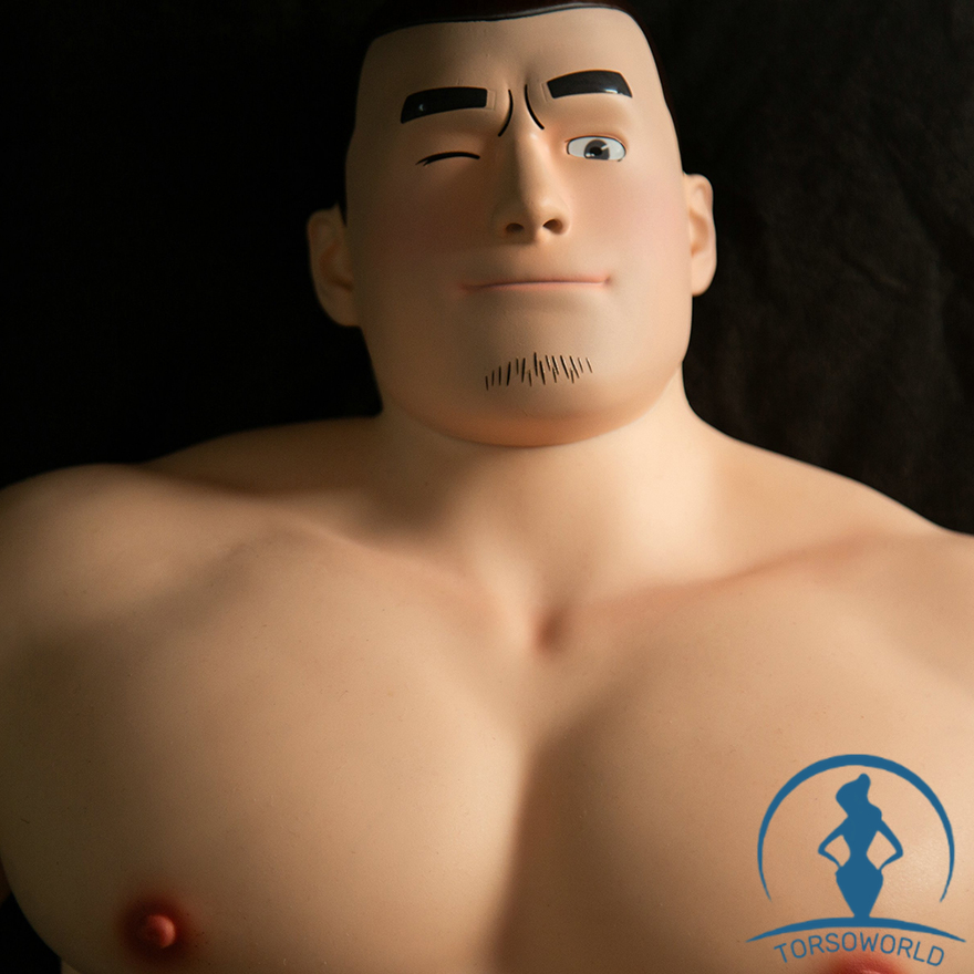 Qita Andy | Körper aus Silikon und Kopf aus Kunstharz Sexpuppe torso im Anime-Stil