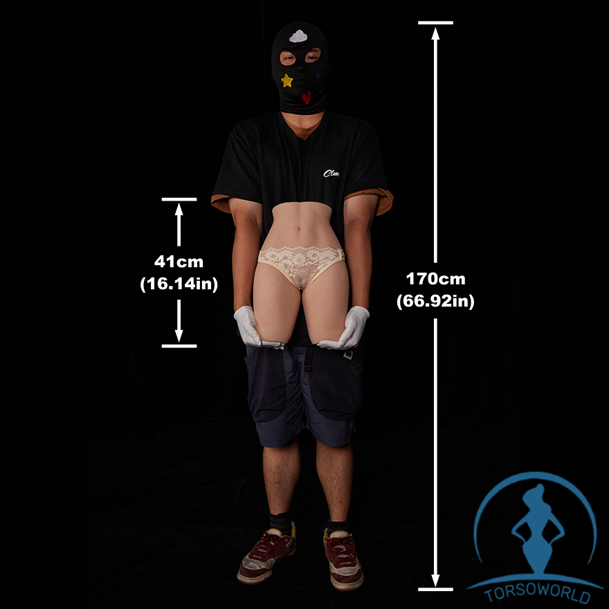 Climax ULW Sexpuppe Torso mit natürlichen Körperformen