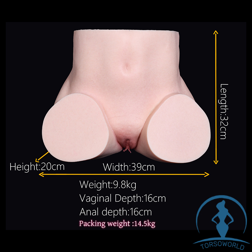MD T72 9,8 kg Silikon sex toy mit realistischer Hauttextur