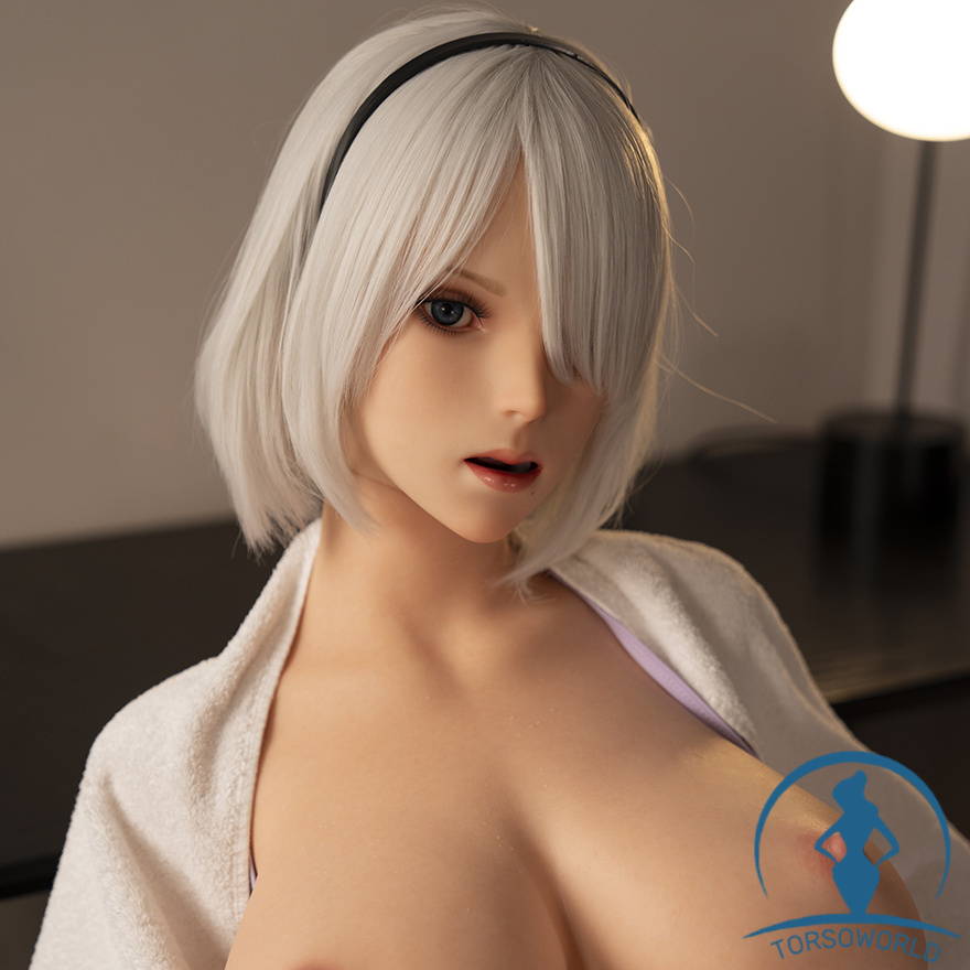 2B Silikon Sex Torso 27,5 kg K-Cup mit Lady No.24_1 Kopf