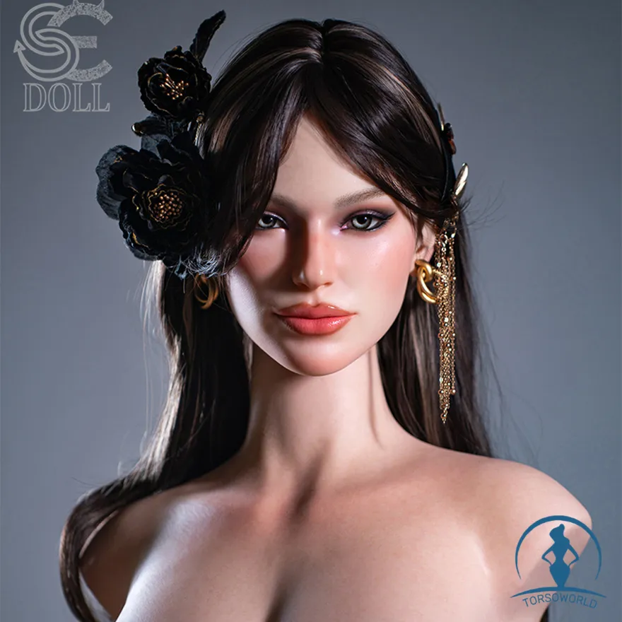 #157SO Aria Knox.A G-Cup Große Brust SE Doll 26kg Hochwertige Torso Silikon Liebespuppen