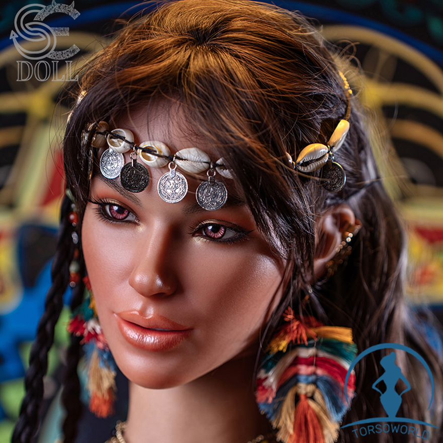 Aria Knox: SE-Torso #157SO-B Sextorso mit realistischem Mund und realistischer Hauttextur