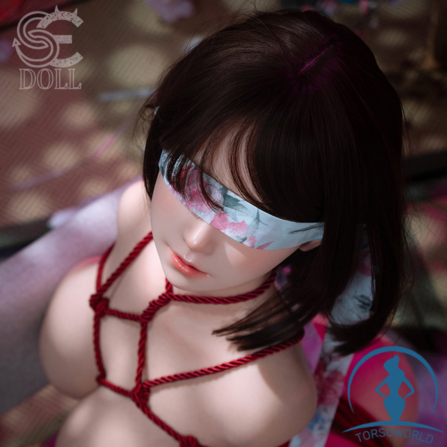 SE Doll ST5 I-Cup Silikon Sex Doll Torso mit #159SO Rina.A Kopf, Hautstruktur und realistischer Mundstruktur