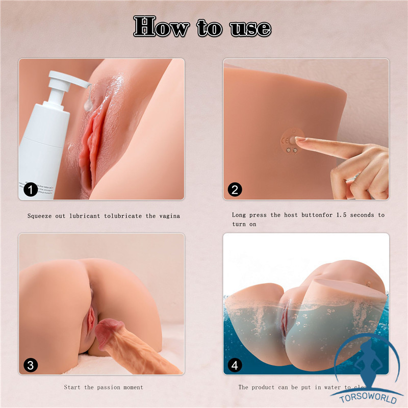 pocketpussy 10.8KG Torso Doll